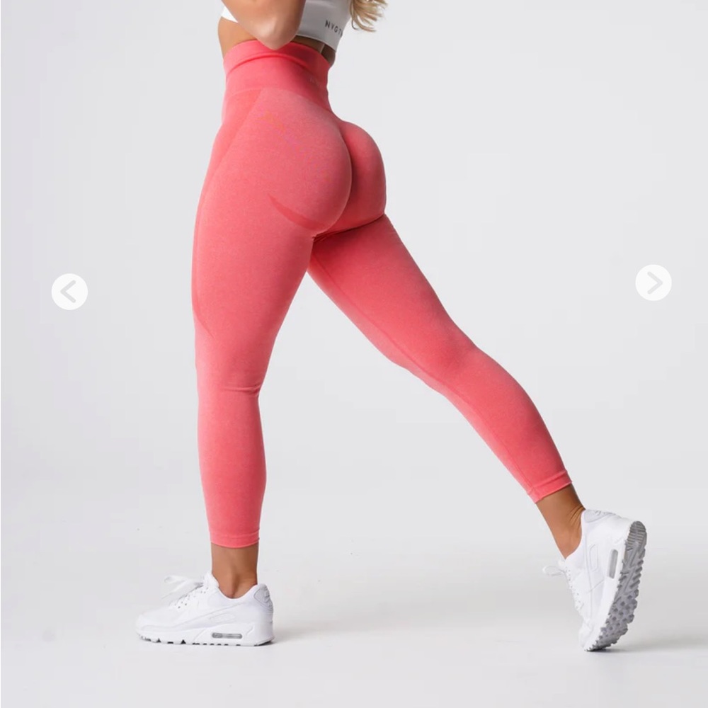 NVGTN Coral contour seamless leggings